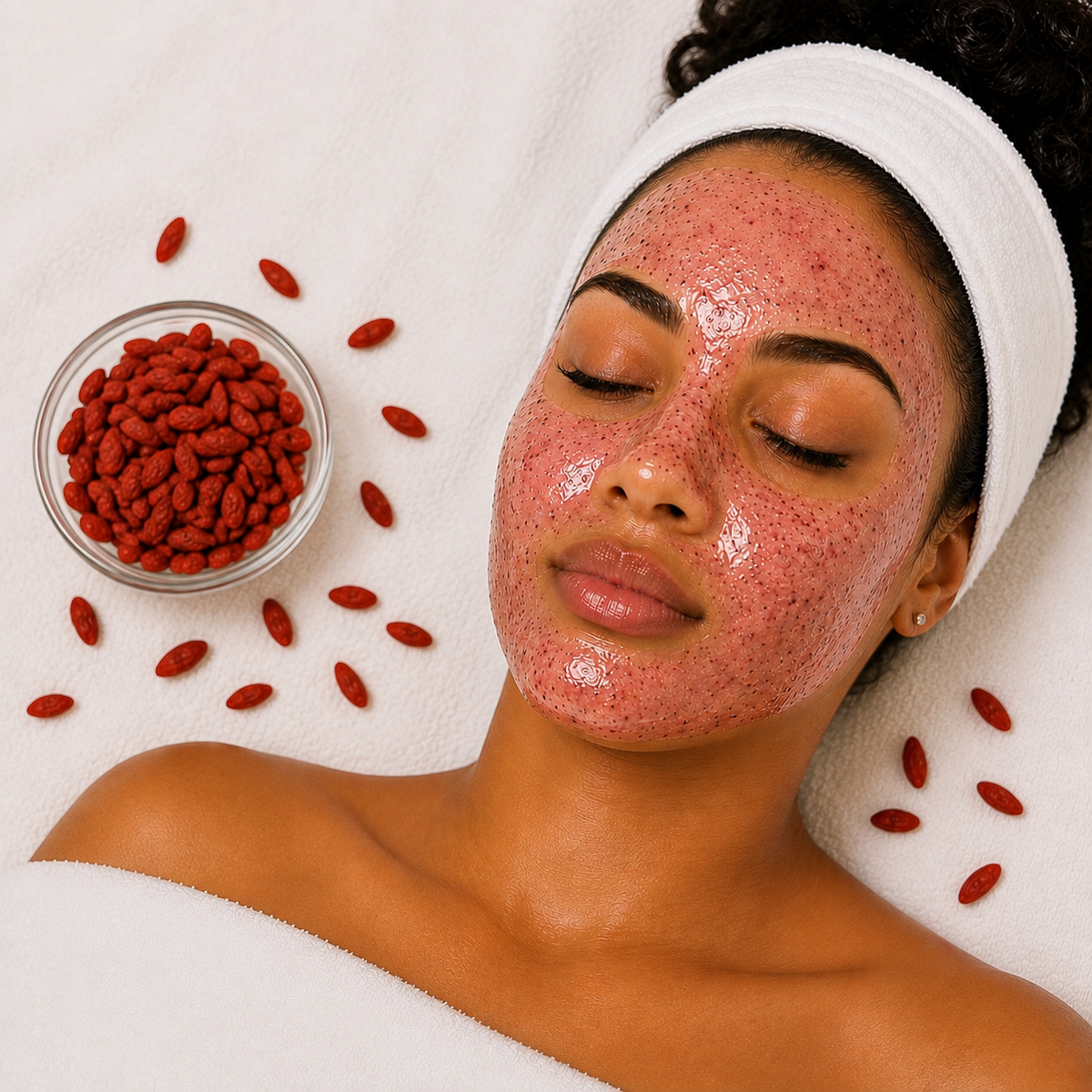 Antioxidant Goji Hydrojelly Mask