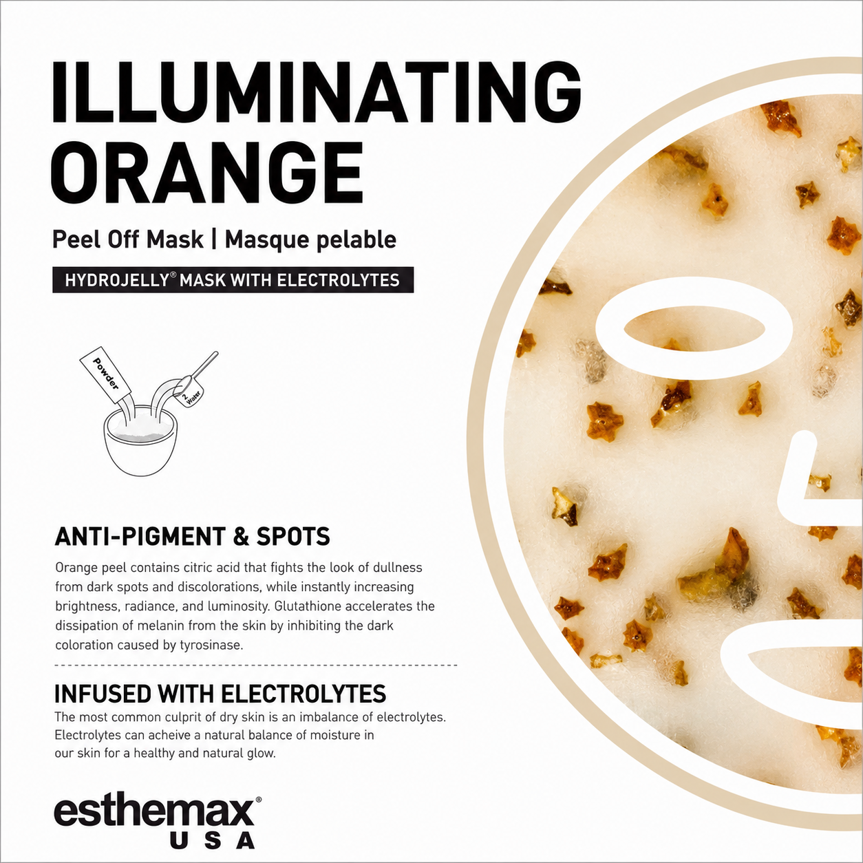 Illuminating Orange Hydrojelly® Mask