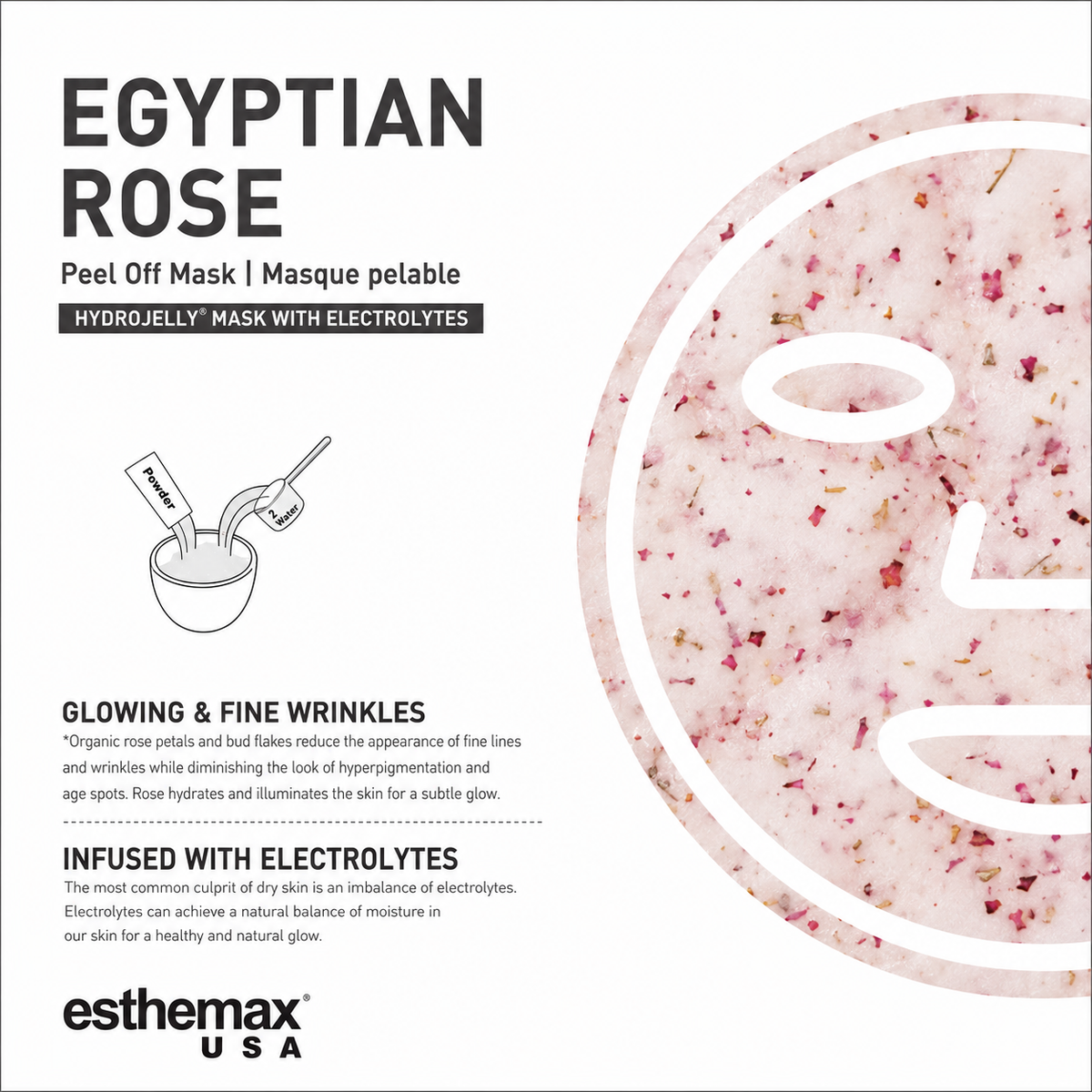 Egyptian Rose Hydrojelly® Mask